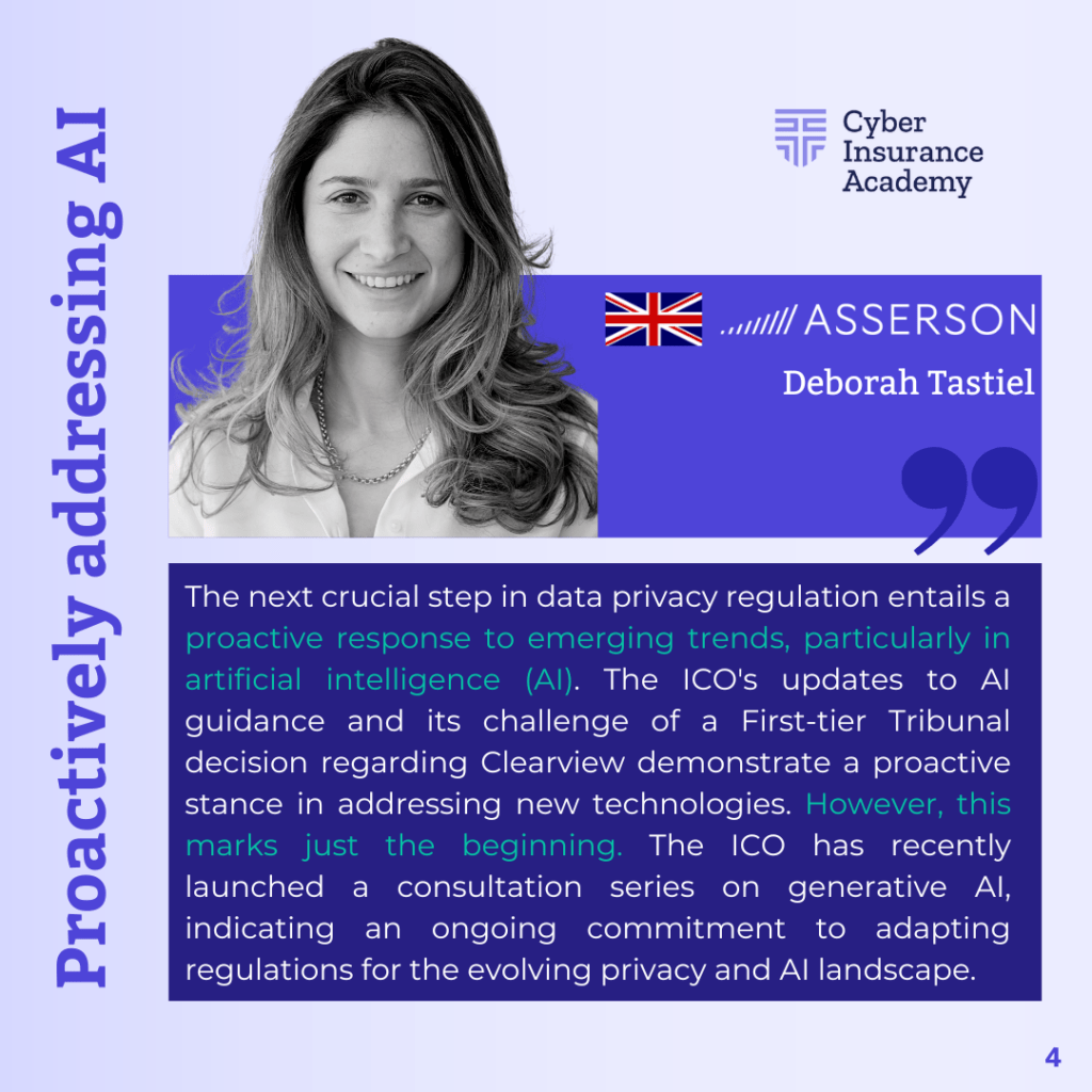 Deborah Tastiel, a solicitor qualified in England and Wales, observed a critical shift in corporate attitudes towards data protection. "In 2023, companies in the UK took a critical look at their data protection practices, leading to substantial restructuring and enhanced transparency," she noted. This focus on internal assessments, Tastiel believes, reflects a growing recognition of the importance of robust data governance.