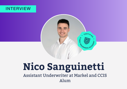 CCIS graduate interview with Nico Sanguinetti from Markel