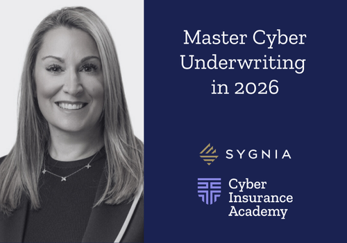 Sygnia Masterclass: How to Master Data-Driven Cyber Underwriting in 2026 with Elissa Doroff.